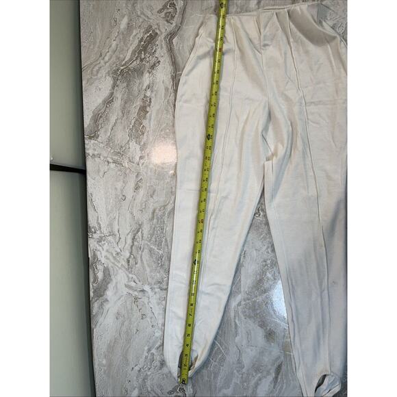 Vintage 80s 90s White Workout Aerobics Leggings Size Small - Picture 4 of 6